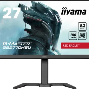ECRAN GAMING IIYAMA G-MASTER GB2770HSU-B6 RED EAGLE 27" 180HZ 0.2MS IPS pivot /reg hauteur