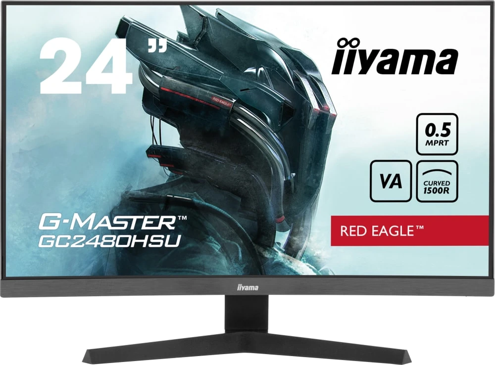 ECRAN GAMING IIYAMA G-MASTER GC2480HSU-B1 REG EAGLE 180HZ 0.5MS VA 24"