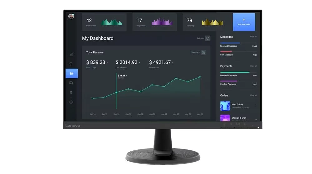 ECRAN LENOVO C24E-40 24" FHD IPS