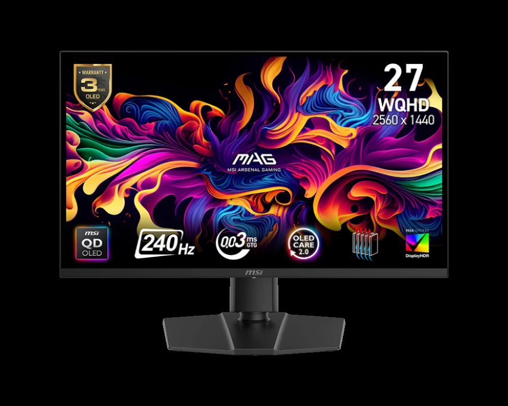 ECRAN MSI MAG 271QP QD-OLED X24 240HZ