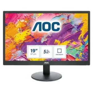 Écran AOC 19.5″ E2070SWN – 1600×900 – VGA – Dalle TFT