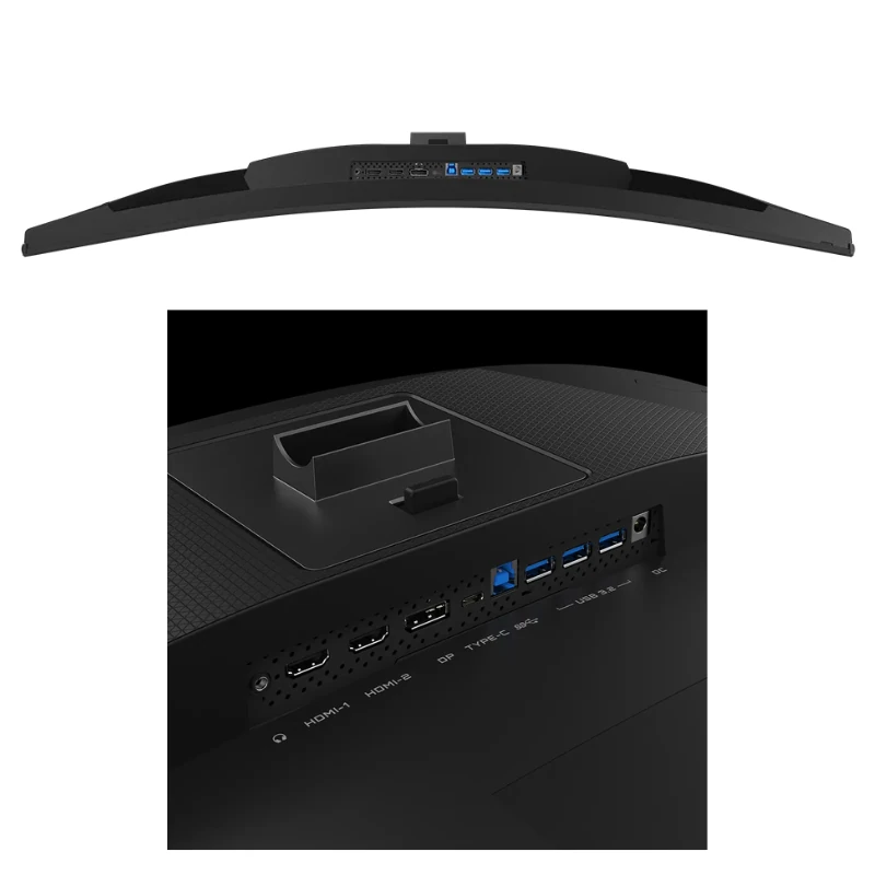 Écran Gaming GIGABYTE M32UC – 32", 4K UHD, 160 Hz, HDR400, VA incurvé, FreeSync Pro, USB-C – Image 6