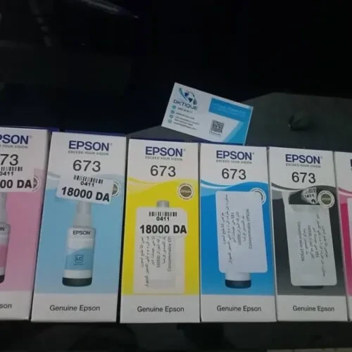 ENCRE EPSON ORIGINAL PACK 673 POUR L800 L805 580 1800