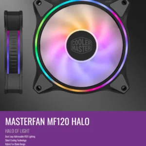 FAN MasterFan MF120 Halo ARGB 120mm Case Fan