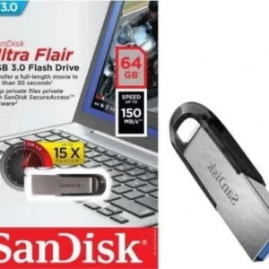 FLASH DISQUE SANDISK ULTRA FLAIRE 64 GO 300 MBPS