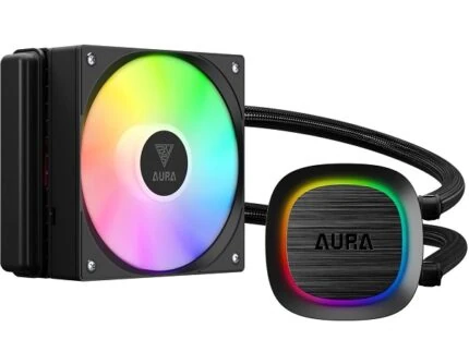 GAMDIAS AURA GL120 V2 RGB BLACK