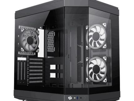 GAMEMAX HYPE BLACK FISH TANK ATX ARGB BLACK
