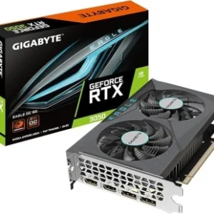 GPU NVIDIA GIGABYTE RTX 3050 6GB EAGLE 6GB OC