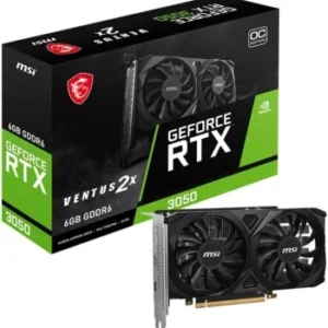 GPU NVIDIA RTX 3050 MSI VENTUS 2X 6GB OC
