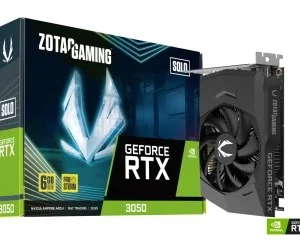GPU NVIDIA RTX 3050 ZOTAC GAMING SOLO 6GB