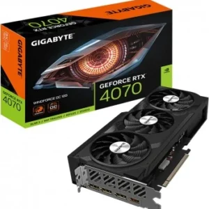 GPU NVIDIA RTX 4070 GIGABYTE WINDFORCE OC 12GB GDDR6