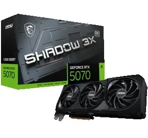 GPU NVIDIA RTX 5070 12Go MSI SHADOW 3X OC
