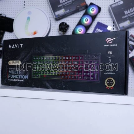 Havit Gamenote KB886L Pro MULTI-FUNCTION Keyboard | RGB USB Gaming