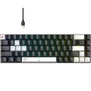 HAVIT GAMING KB906L FILAIRE MECANIQUE BLUE SWITCH BLACK /WHITE