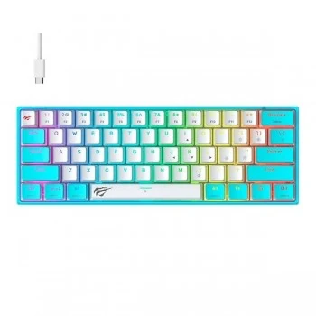 HAVIT KB877L RBG GAMING MECHANICAL KEYBOARD BLUE