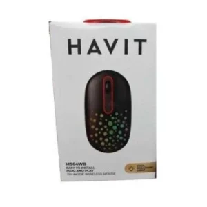 HAVIT MS64WB RECHARGEABLE 2.4GZ + BLUETOUTH + CABLE  TRI-MODE /BLACK RGB