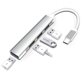 HUB TYPE C TO 3*USB2.0 / 1USB 3.0