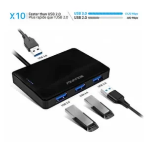 HUB USB 3.0 XPAND STARTER – HUB-406PL 4 PORTS