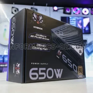 Hybrok PSU Bronze 650W 80 Plus Bronze – ATX
