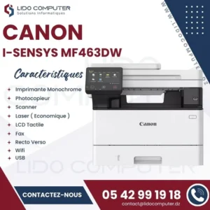 - Imprimante Canon i-Sensys MF463DW