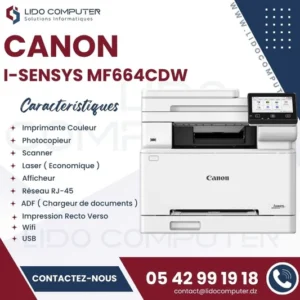 - Imprimante Canon I-Sensys MF664CDW