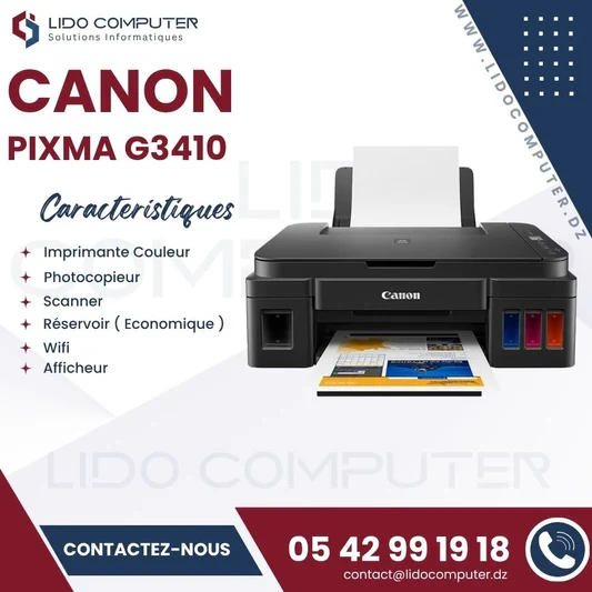 - Imprimante Canon Pixma G3410