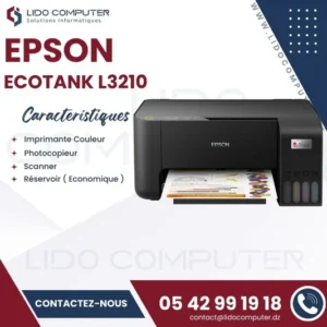 - Imprimante Epson EcoTank L3210