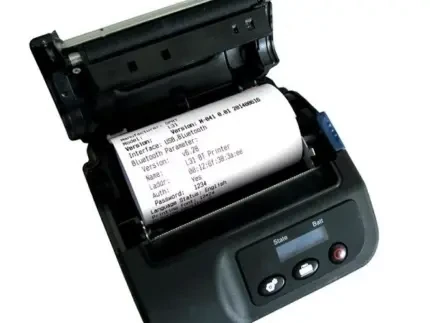 IMPRIMANTE TICKET DE CAISSE/CODE BARRE MOBILE BT-SPRT AVEC BATTERIE