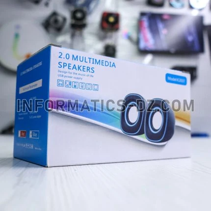 K2037 Multimedia Speakers – Compact USB Power, High-Quality Sound