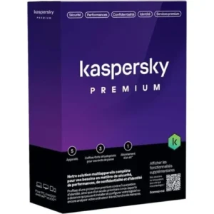 Kaspersky Premium 2026 – Protection Antivirus pour 5 Postes