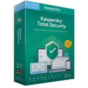 Kaspersky Total Security - 5 appareils / 2 comptes utilisateur