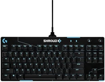 KEYBOARD LOGITECH G PRO TKL SHROUD EDITION GX RED LINEAR