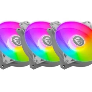 KIT FANS MSI F120 ARGB 3W WHITE