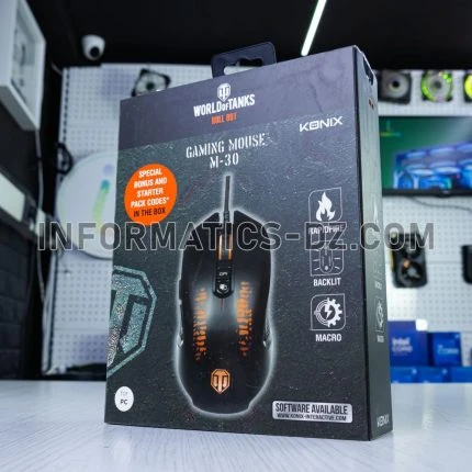 Konix World of Tanks M-30 Shooter RGB Gaming Mouse