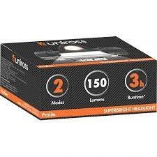 LAMPE FRONTALE ULTRA LUMINEUSE UNIROSS PROLITE 2 MODES
