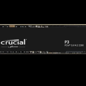 M.2 CRUCIAL P3 PLUS 2TO 3000MB/s PCIe 3.0 NVME 2280