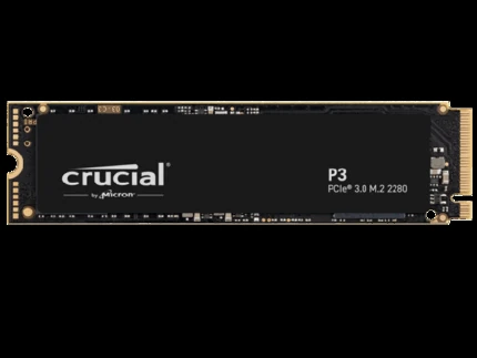 M.2 CRUCIAL P3 PLUS 2TO 3000MB/s PCIe 3.0 NVME 2280