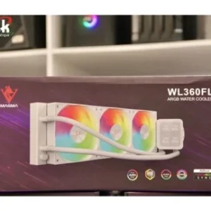 MAGMA 3 FAN WL360FL ARGB WHITE AFFICHEUR TEMPERATURE