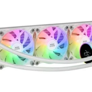 MARS GAMING ML-LCD360 + MINI LCD MONITOR WHITE