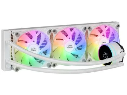 MARS GAMING ML-LCD360 + MINI LCD MONITOR WHITE