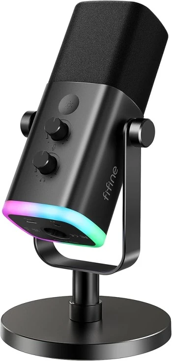 MICROPHONE FIFINE EMPLIGAME AM8 USB/XLR DYNAMIC