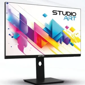 Moniteur Professionnel Matos StudioART SA02 27 Pouces 4K UHD IPS HDR400 99% Adobe RGB Écran pour Graphisme, Photo et Vidéo