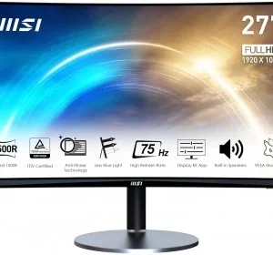 MONITOR MSI 27P PRO MP272C 75HZ 1MS CURVED