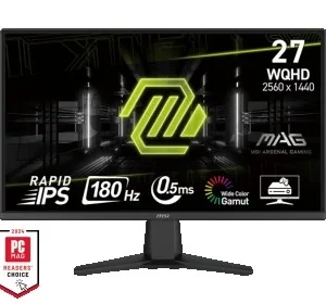 MONITOR MSI MAG 275QF RAPID IPS 2K 27P 180HZ 0.5MS HDR