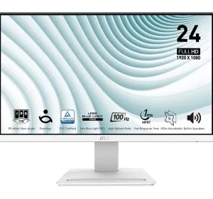 MONITOR MSI PRO MP243XW IPS /100HZ/1MS WHITE