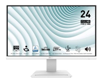 MONITOR MSI PRO MP243XW IPS /100HZ/1MS WHITE