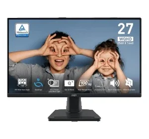 MONITOR MSI PRO MP275Q 27P 2K / IPS / 100HZ / 1MS