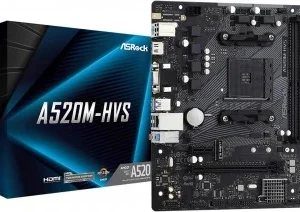 MOTHERBOARD AMD AM4 ASROCK A520M-HVS