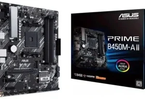 MOTHERBOARD AMD AM4 ASUS PRIME B450M-K II RGB