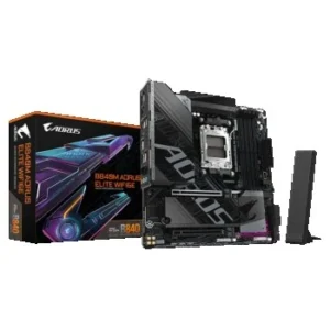 MOTHERBOARD GIGABYTE AMD AM5 B840M AORUS ELITE WIFI6E DDR5